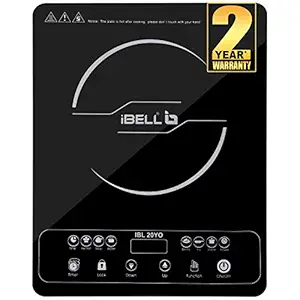 iBELL Hold The World. Digitally! 20YO with Auto Shut Off and over Heat Protection, BIS Certified, 2000W Induction Cooktop, Black