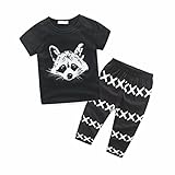 Internet Newborn Kids Baby Boys Outfits T-shirt Tops+Pants Clothes Set