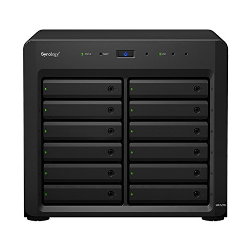 Preisvergleich Produktbild Synology DX1215 Storage Server Kompakt Schwarz