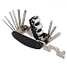 Produktbild OUTERDO Fahrradwerkzeug 16 Multi Function Fahrrad Reparatur-Set Mini Falt Multitool Alu