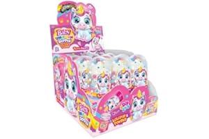 JOY GUM Joygum Johnny Bee Baby Unicorn Dipper lollipop e powder 12 unità ; LECCA LECCA A FORMA DI UNICORNO IMMERSO IN CARAMELLE IN POLVERE FRIZZANTE AL GUSTO TUTTI I FRUTTI