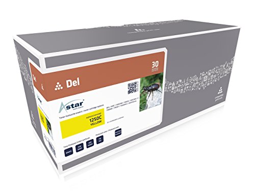 Preisvergleich Produktbild Astar AS13125 Toner kompatibel zu DELL 1250C, 1400 Seiten, gelb