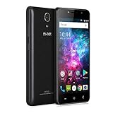 M-Net Power 1 Smartphone Ohne Vertrag 5050 mAh Akku OTG 5.0 Zoll HD IPS Bildschirm 1280 * 720 Pixels MTK6580 Android 7.0 Quad Core Dual SIM - Schwarz