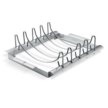 Weber 6727 Style Barbecue Grilling Rack Sparerib Halter