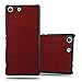 Price comparison product image Cadorabo - Hard Cover Slim Case for Sony Xperia M5 in Vintage Wooden-Look Design - Etui Skin Protection Bumper in WOODY-RED