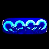 El LED se ilumina generando energía, no se requieren baterías, ¡parpadeará al rodar! Hacerte el foco de la multitud. Especialmente en la oscuridad, Muy brillante