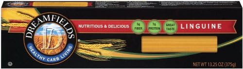 Dreamfields Linguine pasta 375g - American Import (pack of 1) expirey dated 25/sep/2016