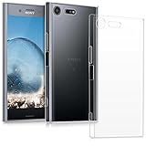 kwmobile Hülle für Sony Xperia XZ Premium - TPU Silikon Backcover Case Handy Schutzhülle - Cover klar Transparent - 