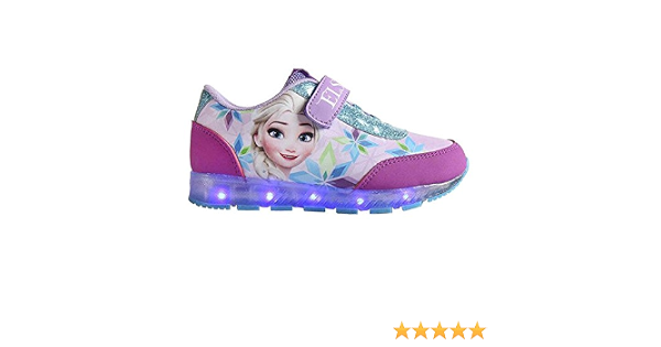 Disney Frozen 2300-2588 Scarpe Bambina, Luce Led, Multicolore, A Strappo,  Elsa (30) : Amazon.it: Scarpe e borse
