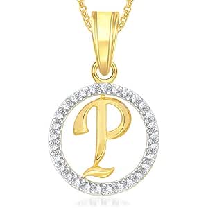 Letter Alphabet Necklace Chain Pendant 