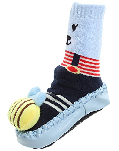 Bigood Baby Winter Soft Cartoon Animal Cotton Floor Socks Bee