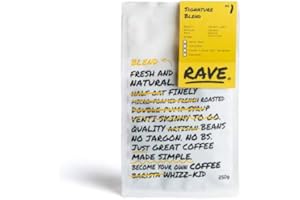 Rave Coffee - Signature Blend - Filter Grind Freshly Roasted and Ground Coffee 250g