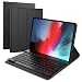 Produktbild iPad Pro 12.9 Inch 2018 Wireless Tastatur Keyboard PU Hülle mit Hintergrund Backlight Ultra Slim Tastatur Hülle Keyboard Case kampatibel Drahtlos englische Version - Black