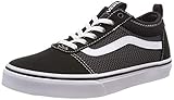  Vans Unisex-Kinder Ward Alt Closure Sneaker, Schwarz ((Mesh/Canvas) Black/White U2n), 39 EU