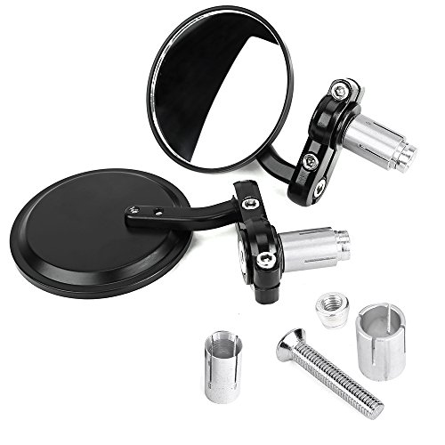 2X ATV Quad Scoter Roller Motorrad Spiegel Lenkerendenspiegel Lenkerspiegel Rückspiegel 22mm 7/8