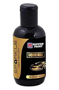 Nippon Paint Sparkle Auto Specialty Premium Liquid Wax (100 ml, Black)