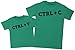 CTRL + C & CTRL + V - Matching Father Kids Gift Set - Mens T Shirt & Kid's T Shirt - Green - Medium & 9-10 years