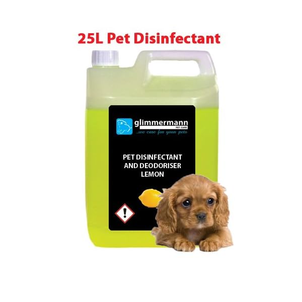 Glimmermann Products Pet Disinfectant and Kennel Deodoriser Cleaner