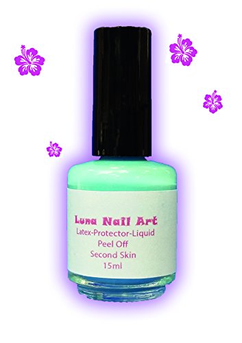 Peel off Nagelhautschutz Nagel 15ml !!! Nagelhaut Clean Edge blau Liquide Tape flüssig Latex Skin Clean Edge Skin Cover Latexmilch nagellack für die haut