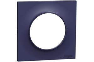 Schneider Electric - Odace Styl, Plaque Cobalt, 1 poste - S550702