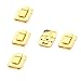 Produktbild sourcingmap® 5 Sets Kasten Koffer Box Metall Schließen Haken Scharnier Rigel Gold 40 x 28 mm