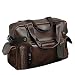 Produktbild QYEND Herren Aktentasche (Vintage Vollnarbenleder Messenger Bag) Business Einkaufstasche Wasserdicht Und Abriebfest Geeignet Für 15"Laptop-Aktentasche,Brown
