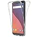 Produktbild BUYUS® Wiko View (5.7" Inch) , Hülle Silikon Crystal Vorne und Hinten Schutzhülle 360° Full Body Cover TPU Ultra dünn Case
