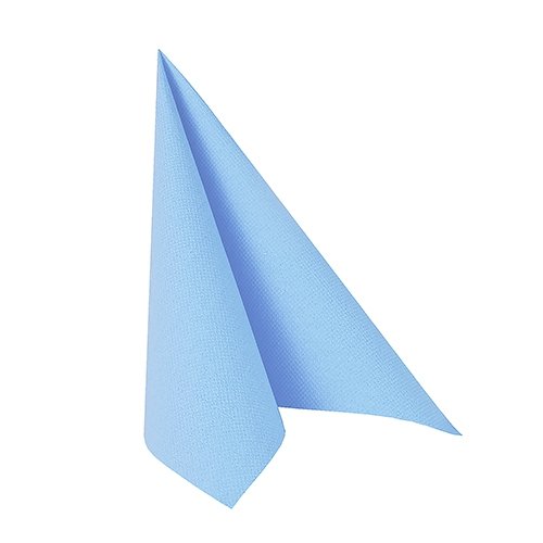 PAPSTAR - SERVIETTE BLEU CLAIR 40X40 CM "X20" - PAPSTAR - FDS-011586
