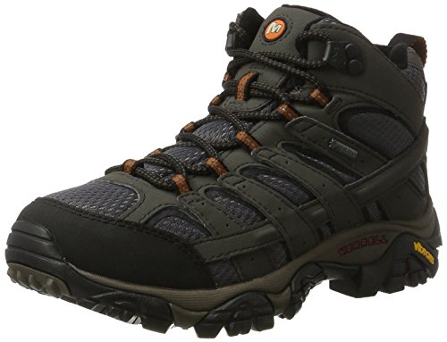 Merrell Moab 2 Mid GTX, Botas de Senderismo para Mujer, Gris Beluga, 37 EU