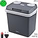 Produktbild TZS First Austria - 25 Liter Kühlbox, zum Warmhalten und Kühlen, thermo-Elektrische Kühlbox 12 Volt und 230 Volt, Mini-Kühlschrank | Thermobox für Auto, Boot und Camping | EEK A++ mit ECO Modus