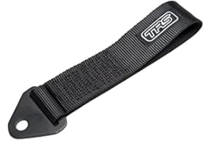 ‎TRS-MOTORSPORT TRS-MOTORSPORT AS-SCHWARZ Original TRS Schlaufe Universal Abschleppschlaufe Abschleppöse Racing Black Tow Hook JDM Tuning