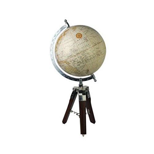 Preisvergleich Produktbild Art Deco Home - Drehglobus mit Stativ, 20 cm - 13089SG