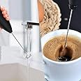 COEASE® Wireless Portable Milk Frother Electric Foam Maker Hand Blender Mixer Froth Whisker Latte Maker for Coffee, Juice, Cafe Latte, Espresso, Cappuccino, Lassi