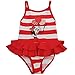 Disney Kids Swimsuit Baby Girls Tutu Swimming Costume One Piece Swimwear Minnie 3-6 Mnth