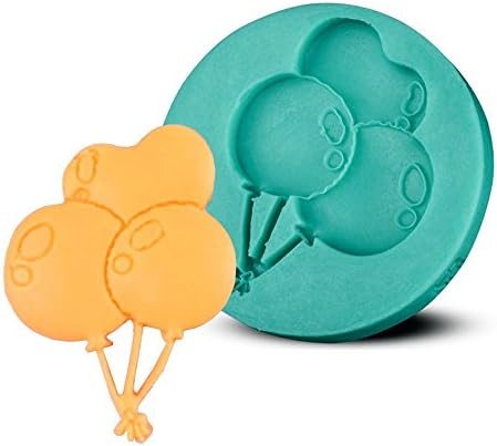 Yaxitu Balloon Silicone Fondant Cake Decorating Mould Chocolate Mould Baking