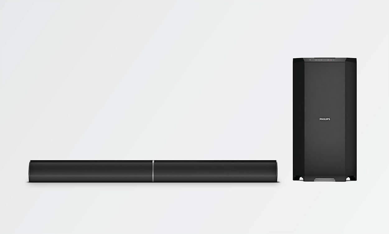 philips 2.1 channel speakers