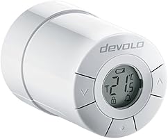Devolo Home Control Heizk&ouml;rperthermostat wei&szlig; (Heizungssteuerung Smart Home per iOS/Android App, Smart-Home Aktor, Z-Wave, leise, einfache Installation, komfort, Sensor)