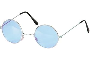 APTAFÊTES Wilbers & Wilbers Hippie Party Retro Sonnenbrille - rund 70er Jahre John L