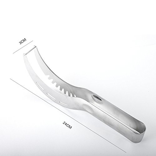 NALATI Wassermelone Obstmesser Melonen Ausstecher Melonenschneider Entkerner – Nützlich und Smart Küchenhelfer - 9