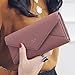 Produktbild Women's Wallet Banknote Clip Scrub Envelope Wallet Wallet Handbag (Toon Powder)
