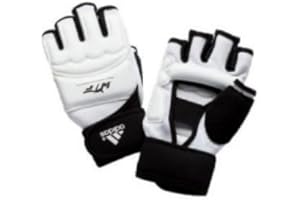 adidas WT Approved Taekwondo Fighter Gloves Martial Arts WTF TKD Combat Sports, Guanti da Combattimento Arti Marziali Unisex-Adulto
