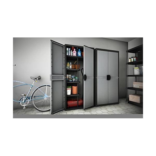 Kreher XXL Schrank Set: 1 Jumbo Spindschrank für Besen und sperrige