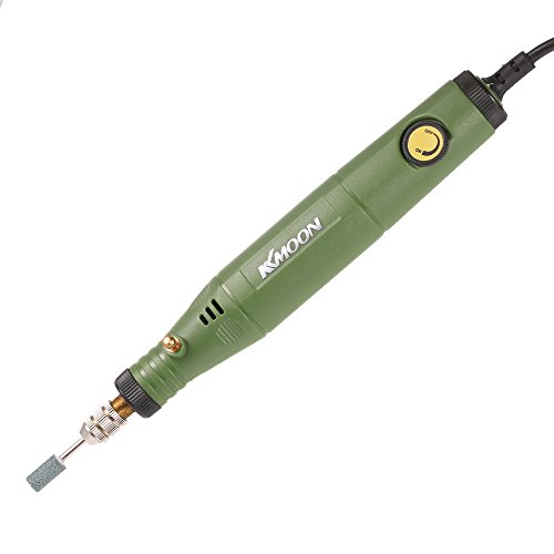 KKmoon AC110-230V Mini Elektrische Schleifer Set/ Variable Geschwindigkeit Bohrmaschine/ Praktische Schleifen Werkzeug Ausgezeichnete Fräsen Trimmen Polieren Bohren Schneiden Gravieren Werkzeug Kit