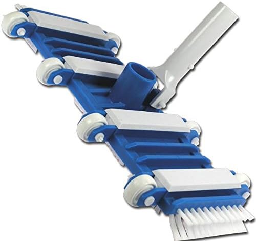 Jardiboutique 8-Wheeled Mop Head for Cleaning Tile and Concrete Swimming Pools – 34 cm