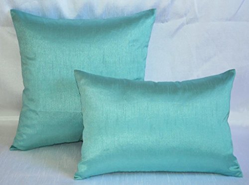 20 Off On 22x22 Aqua Creative Solid Decorative Pillow Covers