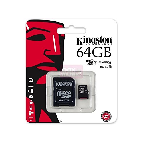 spécifications Carte Micro SD SDXC 64 GO Classe 10 Pour Samsung Galaxy Tab 2, 3 et 4
