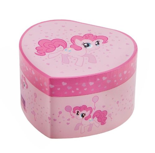 Girls Trousselier My Little Pony Heart Musical / Music Jewellery Box - Ideal present for girls christening or birthday