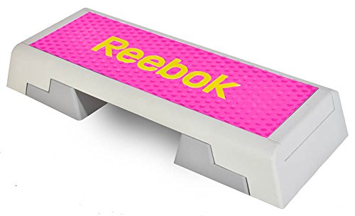 Reebok Color Line Step Steppbrett Stepper Fitness Workout inkl. DVD magenta - 6