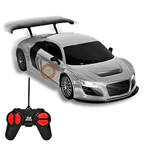 Whistle International Remote Control Car for Kids / RC Cars And Toys For Boys & Girls. Toy Games Vehicle For High Speed Loving Children. Best Birthday Chargeable Car as Gifts For 3 4 5 6 7 8 9 10 Years + Age (GREY)
