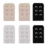Ritche Bra Strap Extenders,6 Piece- 2 Hooks Replacement Extension Stretch Extender Women Ladies